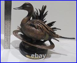 Big Sky Carvers Marc Pierce Bronze Bull Sprig Pintail Duck Decoy Sculpture