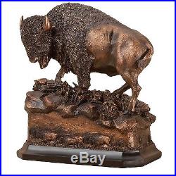 Big Sky Carvers Marc Pierce Buffalo American Icon Sculpture NEW 2-Day Shipping