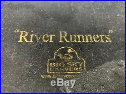 Big Sky Carvers Marc Pierce River Runners Horse Sculpture Fountain Super Rare