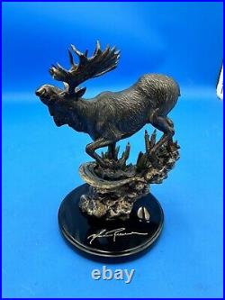 Big Sky Carvers Marc Pierce Signature Collection Mos Numbered A725 Moose