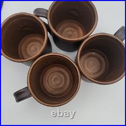 Big Sky Carvers Maskwa Ridge Bear PawPottery 9 Dining Set Plates Bowls & Mugs