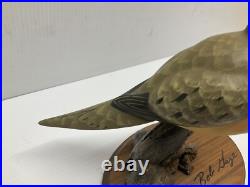 Big Sky Carvers Master S Edition Wood Bird Decoy By Bob Gage-beautiful Example