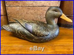 Big Sky Carvers Master's Edition Black Duck Decoy Woodcarving