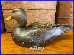 Big Sky Carvers Master's Edition Black Duck Decoy Woodcarving