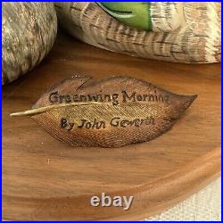 Big Sky Carvers Master's Edition Greenwing Morning by John Gewerth #142/1250 Ex