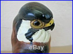 Big Sky Carvers Master's Edition Woodcarving Falcon on Stump Ltd Series #200/450
