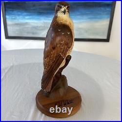 Big Sky Carvers Masters Edition 12 Red Tail Hawk 432/1250 KW White Hand Carved