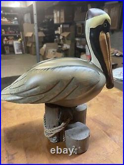Big Sky Carvers Masters Edition 13 Pelican 68/1250 Hand Carved Bird Montana