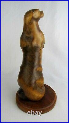 Big Sky Carvers Masters Edition 217/1250 Otter 12 Wood Carving Figurine