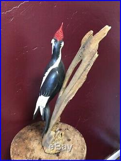 Big Sky Carvers Masters Edition 36/1250 Wood Carved Ivory Billed Woodpecker