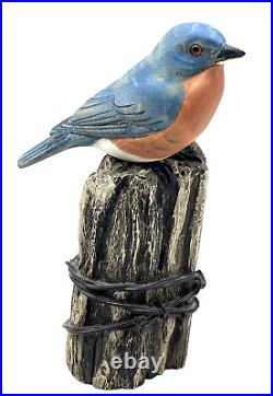 Big Sky Carvers Masters Edition 8 Eastern Blue Bird Signed Numbered