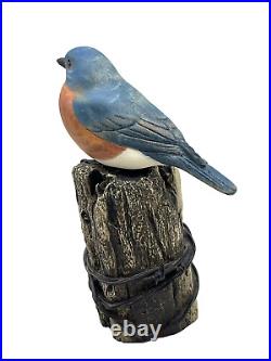 Big Sky Carvers Masters Edition 8 Eastern Blue Bird Signed Numbered