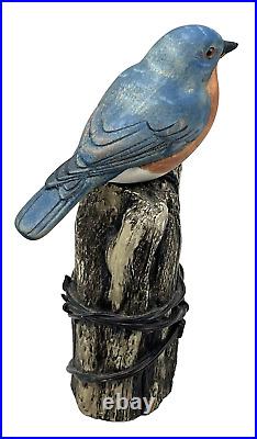 Big Sky Carvers Masters Edition 8 Eastern Blue Bird Signed Numbered