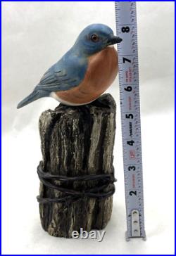 Big Sky Carvers Masters Edition 8 Eastern Blue Bird Signed Numbered