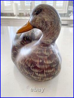 Big Sky Carvers Masters Edition Black Duck Decoy Limited Edition 947/1250