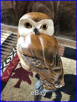 Big Sky Carvers Masters Edition Owl Carving By K. W. White