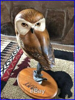 Big Sky Carvers Masters Edition Owl Carving By K. W. White