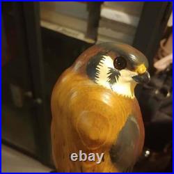 Big Sky Carvers Masters Edition Wood Carved Kestrel Falcon Bird