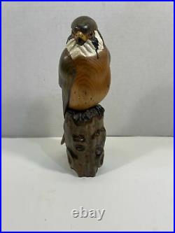 Big Sky Carvers Masters Edition Wood Carved Kestrel Falcon Bird 261/450