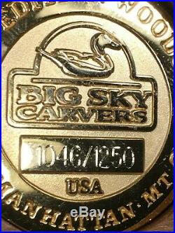 Big Sky Carvers Masters' Edition Woodcarving 1046 of 1250 Signed by Ken W. White