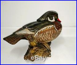 Big Sky Carvers Masters Edition Woodcarving Full Size Wood Duck Decoy USA