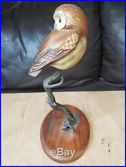 Big Sky Carvers Masters Edition Woodcarving Owl 282/950 K. W. White by Ken White