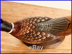 Big Sky Carvers Masters Edition Woodcarving Pheasant 191/1250 Bob Gage Decor