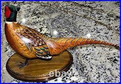 Big Sky Carvers Masters Edition Woodcarving Pheasant 45/1250 Bob Gage Decoy