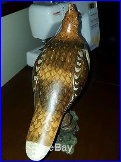 Big Sky Carvers Masters Edition Woodcarving, Ruffed Grouse, # 83/1250, MINT