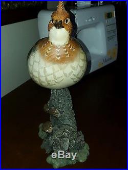 Big Sky Carvers Masters Edition Woodcarving, Ruffed Grouse, # 83/1250, MINT