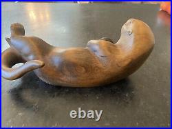 Big Sky Carvers Masters Edition Woodcarving Sea Otter. Figurine 1/1250