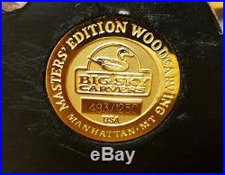 Big Sky Carvers Masters Edition Woodcarving, Trout, Rainbow Brook Brown 493/1250