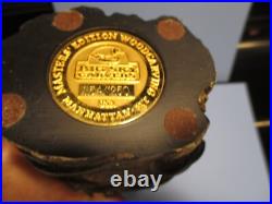 Big Sky Carvers Masters' Edition blue bird on fence post no. 1154/1250