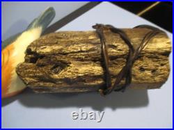 Big Sky Carvers Masters' Edition blue bird on fence post no. 1154/1250