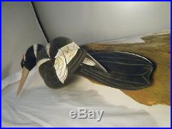 Big Sky Carvers Masters Limited Edition Billed Woodpecker #164 Of 1250, 17 Tall