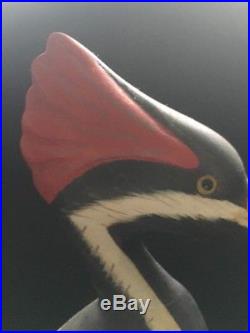 Big Sky Carvers Masters Limited Edition Billed Woodpecker #326 Of 1250