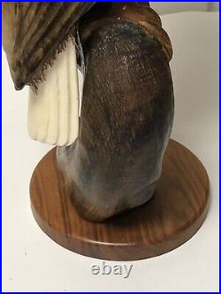 Big Sky Carvers Masters Limited Edition Retired Bald Headed Eagle Statue 278/450