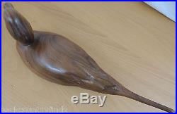 Big Sky Carvers Montana 20 Stained Wooden Pintail Duck Decoy Missing One Eye