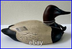 Big Sky Carvers Montana 2007 Canvasback Carved Wood Duck 14.5 Signed Numbered