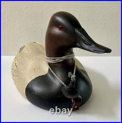 Big Sky Carvers Montana 2007 Canvasback Carved Wood Duck 14.5 Signed Numbered