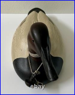 Big Sky Carvers Montana 2007 Canvasback Carved Wood Duck 14.5 Signed Numbered