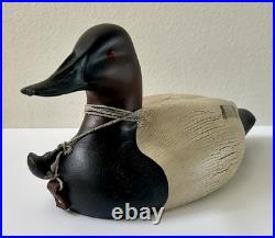 Big Sky Carvers Montana 2007 Canvasback Carved Wood Duck 14.5 Signed Numbered