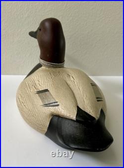 Big Sky Carvers Montana 2007 Canvasback Carved Wood Duck 14.5 Signed Numbered