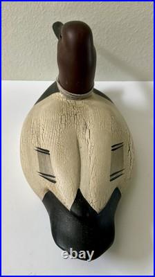 Big Sky Carvers Montana 2007 Canvasback Carved Wood Duck 14.5 Signed Numbered
