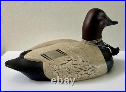 Big Sky Carvers Montana 2007 Canvasback Carved Wood Duck 14.5 Signed Numbered