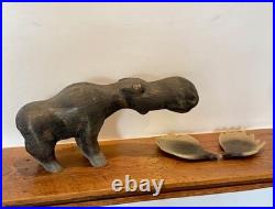 Big Sky Carvers Montana Large Wood Moose