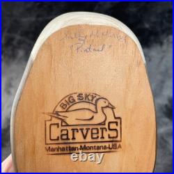Big Sky Carvers Montana Pintail Duck Signed Sally McMurray