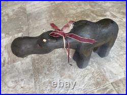 Big Sky Carvers Montana Wood Female Cow Moose (Pegs) 17x8.5 NO Antlers HTF