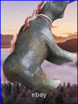 Big Sky Carvers Montana Wood Female Cow Moose (Pegs) 17x8.5 NO Antlers HTF