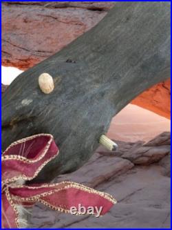 Big Sky Carvers Montana Wood Female Cow Moose (Pegs) 17x8.5 NO Antlers HTF